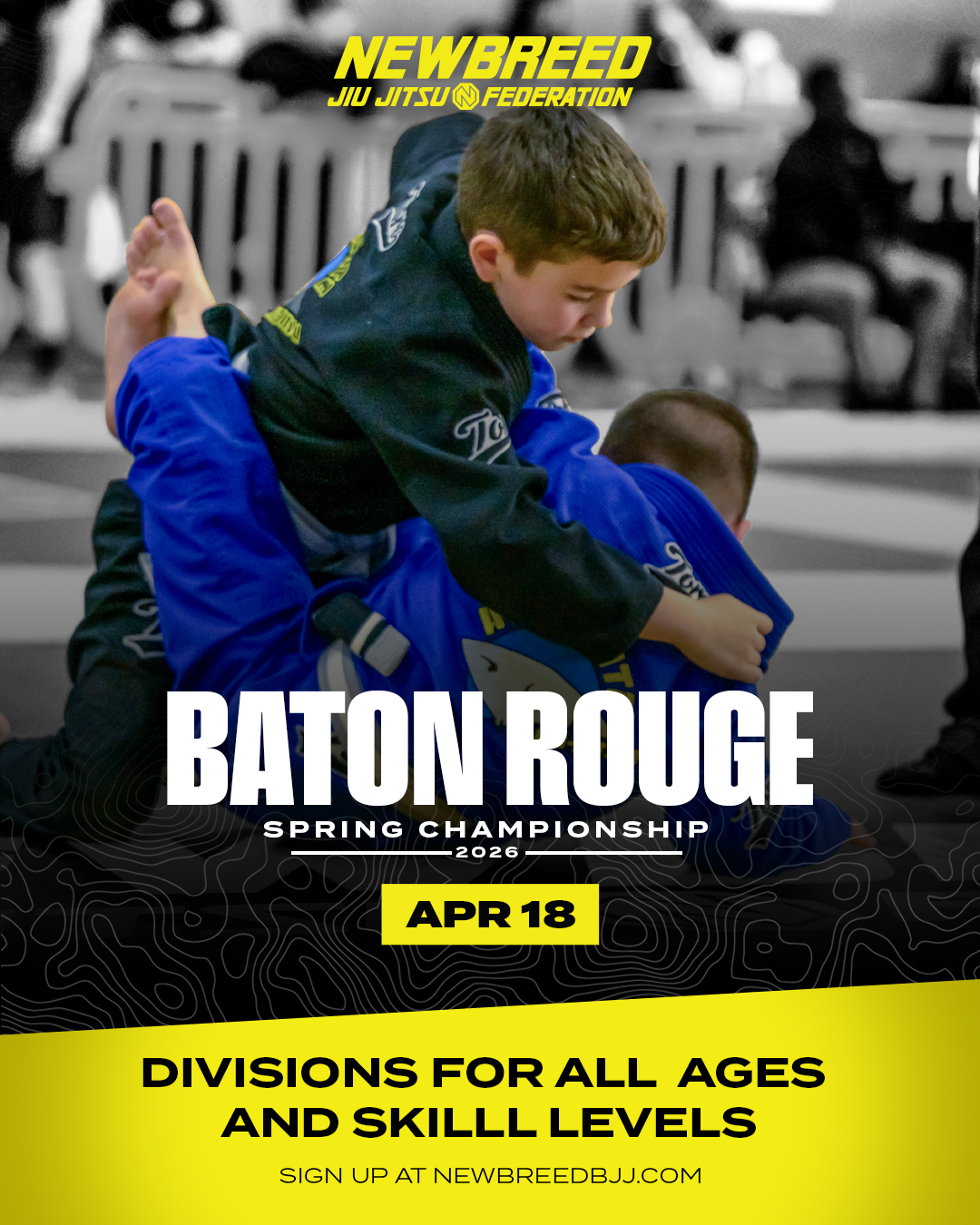 Newbreed tournament ad — week 7 youth
